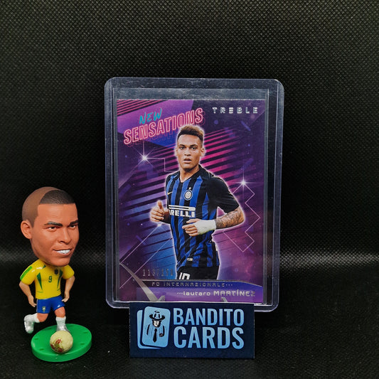 2018-19 Panini Treble Lautaro Martinez RC New Sensations - Inter - Banditocards