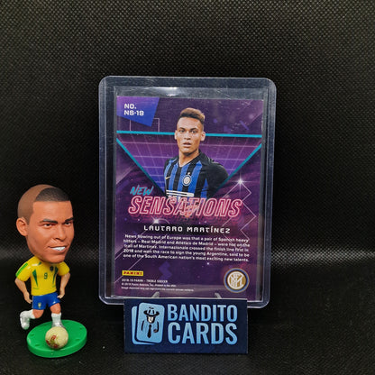 2018-19 Panini Treble Lautaro Martinez RC New Sensations - Inter - Banditocards