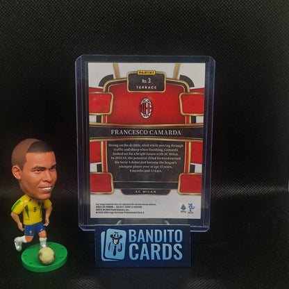 2023-24 Panini Select Serie A Francesco Camarda - AC Milan - Banditocards