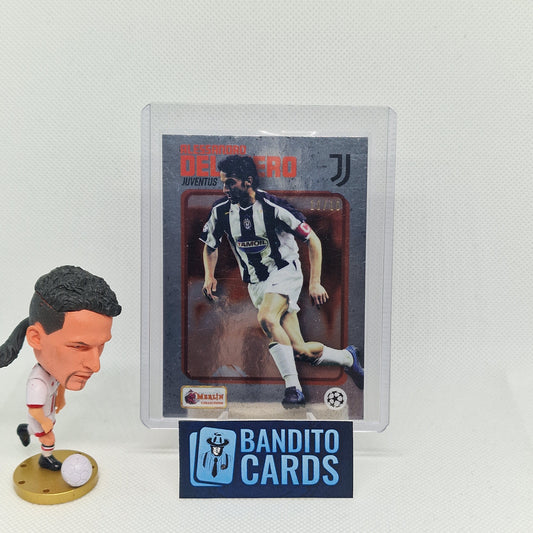 2021-22 Topps Merlin Heritage Alessandro Del Piero /10 Number Match - Juventus - Banditocards