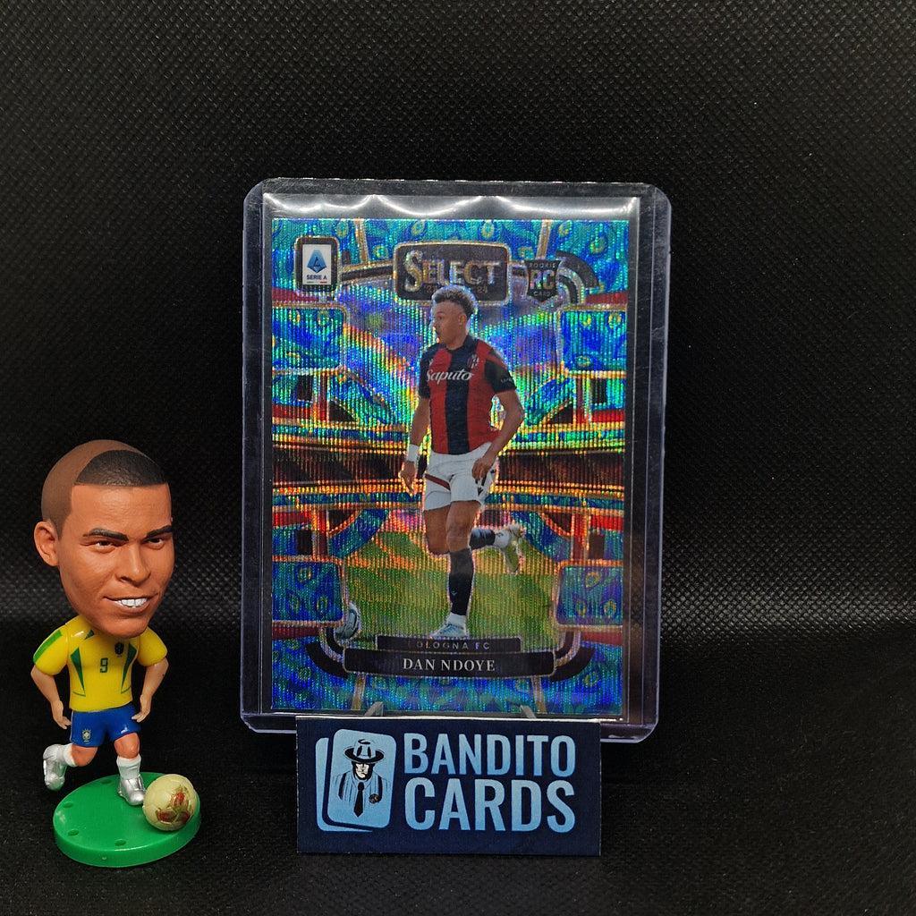 2023-24 Panini Select Serie A Dan Ndoye RC Peacock - Switzerland