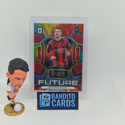 2023-24 Panini Select Serie A Francesco Camarda RC Future /49 - AC Milan - Banditocards