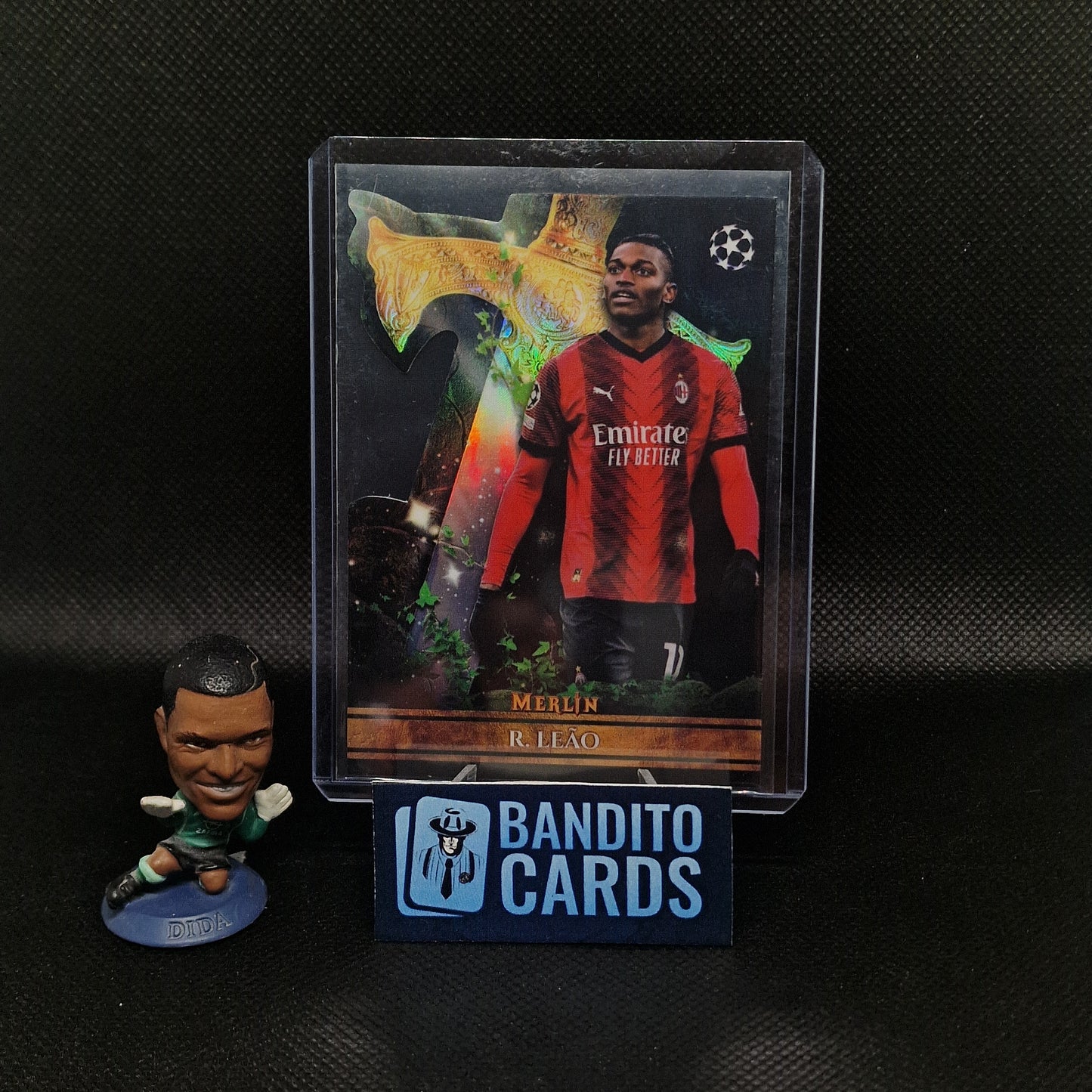 2023-24 Topps Merlin Rafael Leao Sword SSP - AC Milan - Banditocards