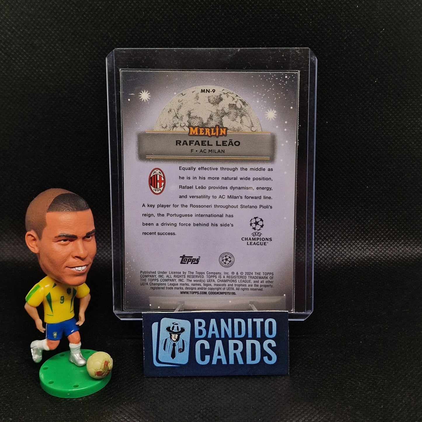 2023-24 Topps Merlin Rafael Leao Mystic Night - AC Milan - Banditocards