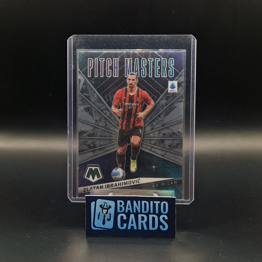 2021-22 Panini Mosaic Zlatan Ibrahimovic Pitch Master - AC Milan