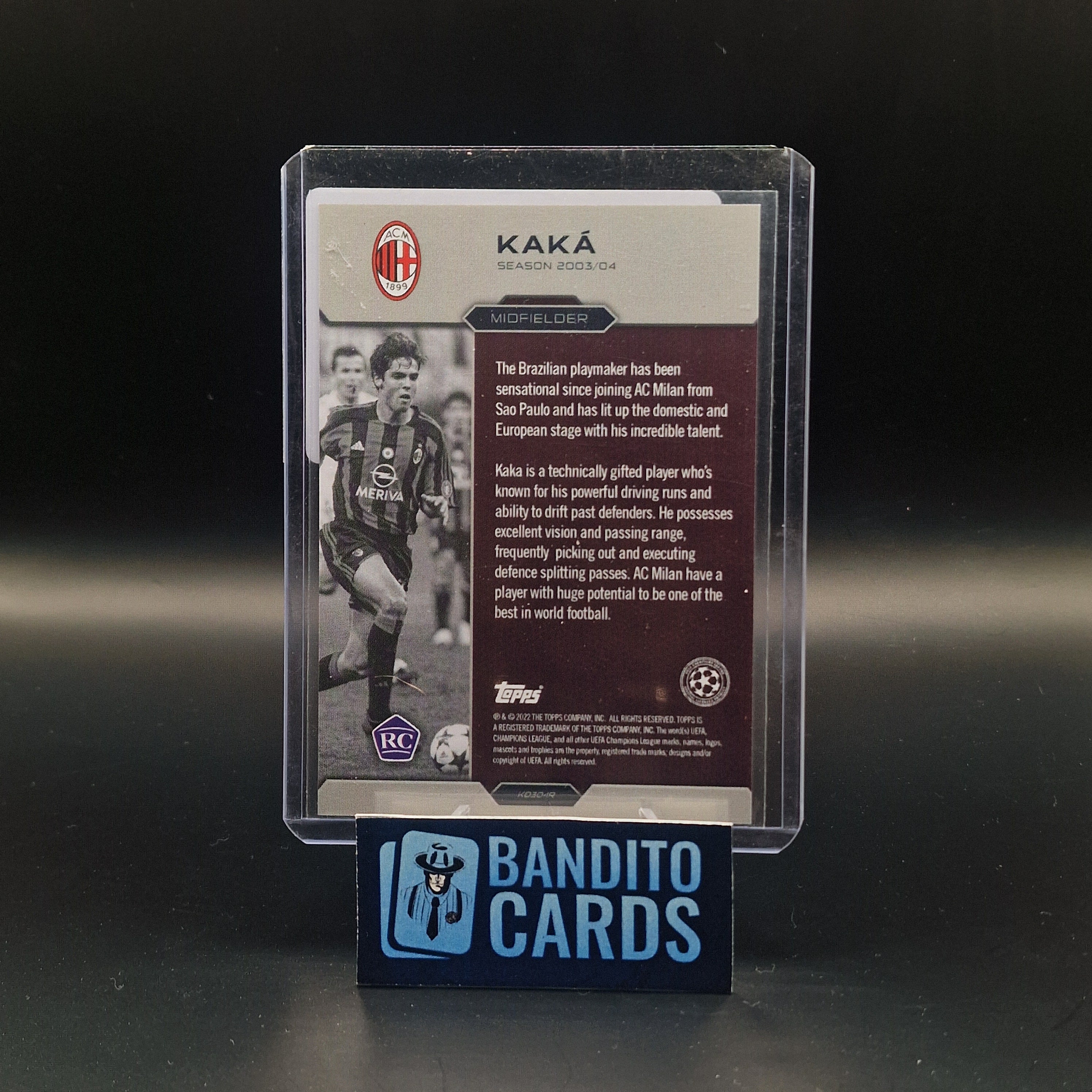 Topps Lost Rookies Kaka - AC Milan