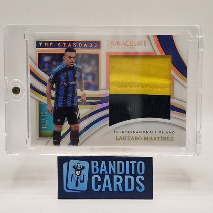 2022-23 Panini Immaculate Lautaro Martinez Patch /10 - Inter