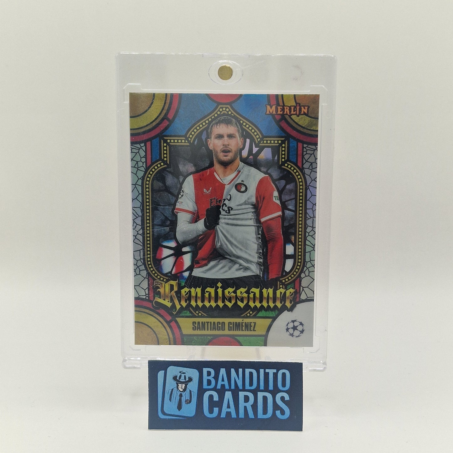 2023-24 Topps Merlin Santiago Gimenez Renaissance SSP - Feyenoord - Banditocards