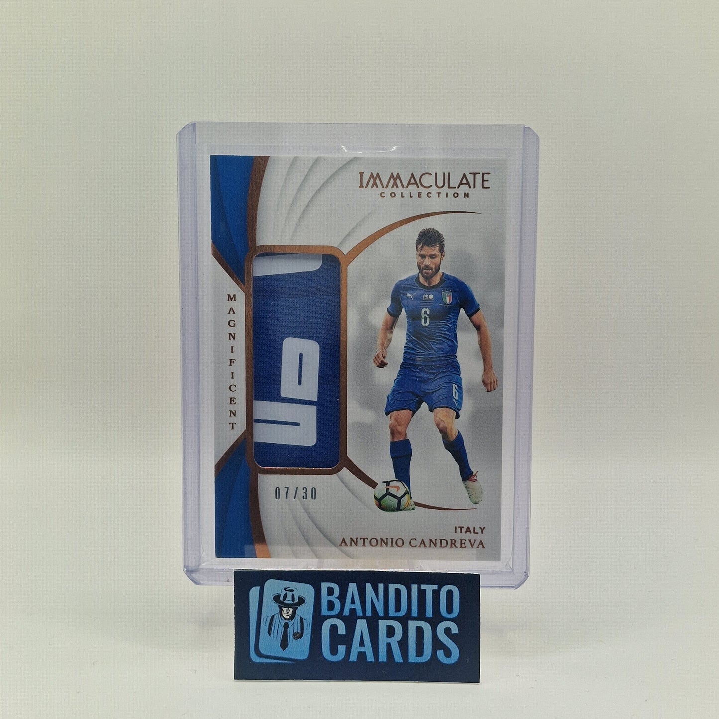 2018-19 Panini Immaculate Antonio Candreva patch /30 - Italy