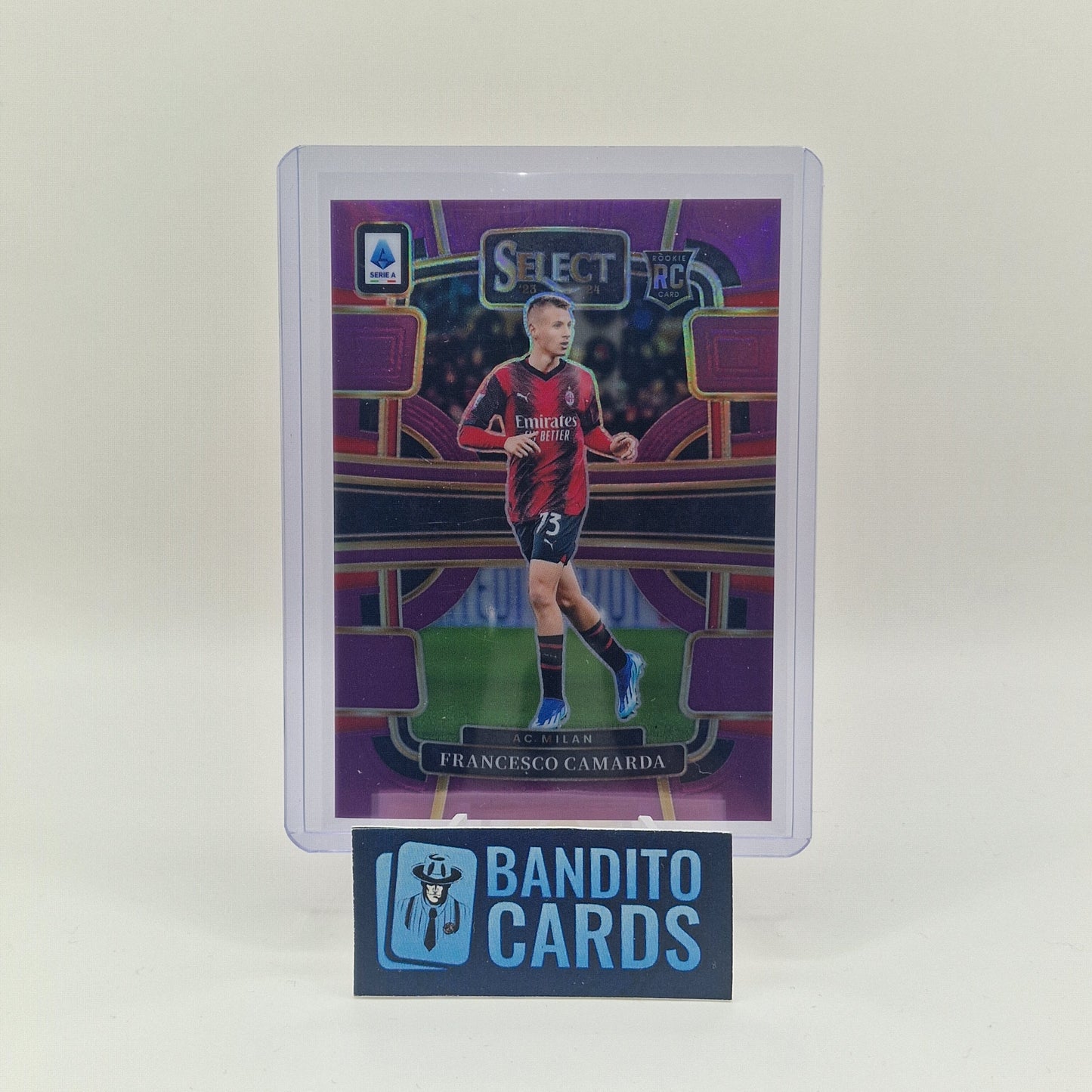 2023-24 Panini Select Serie A Francesco Camarda /49 - AC Milan - Banditocards