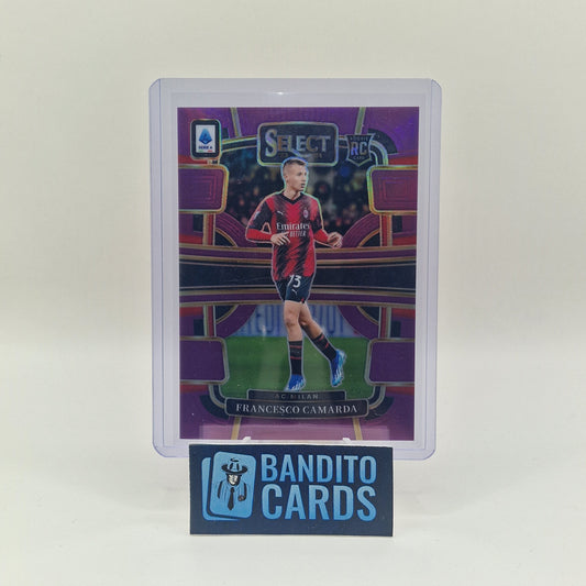 2023-24 Panini Select Serie A Francesco Camarda /49 - AC Milan - Banditocards