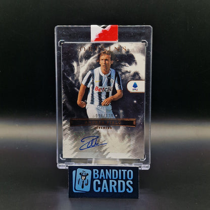 2022-23 Panini Chronicles Origins Andrea Pirlo auto /139 - Juventus - Banditocards