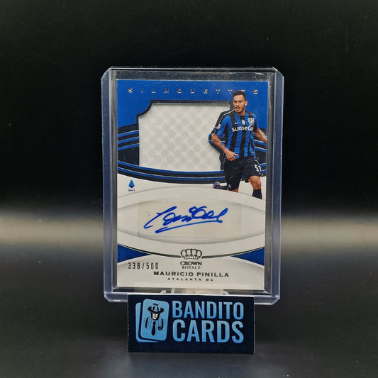 2020-21 Panini Chronicles Mauricio Pinilla patch auto /500 - Atalanta