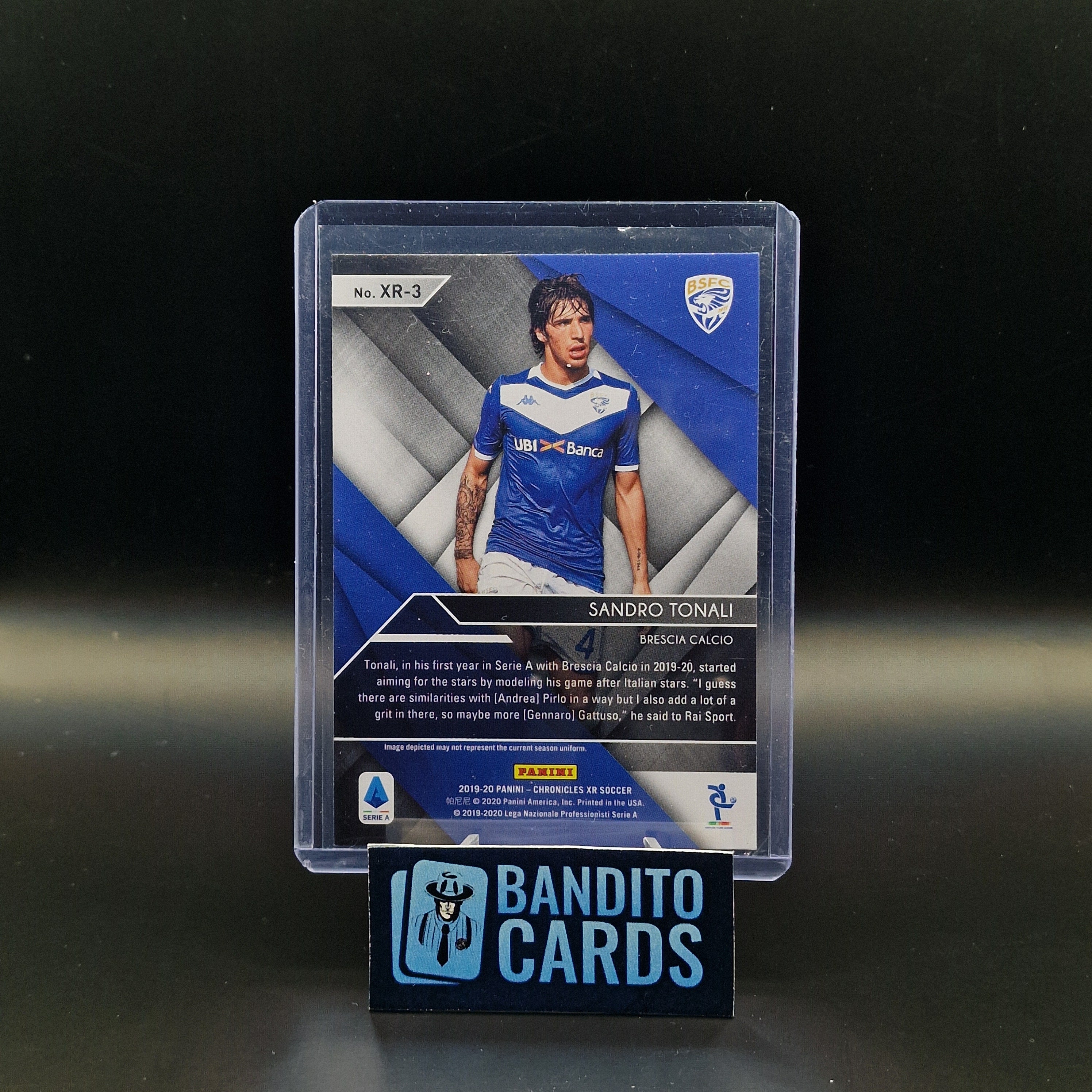 2019-20 Panini Chronicles XR Sondro Tonali RC - Brescia