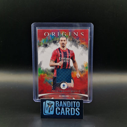 2021-22 Panini Chronicles Origins Zlatan Ibrahimovic patch /99 - AC Milan - Banditocards