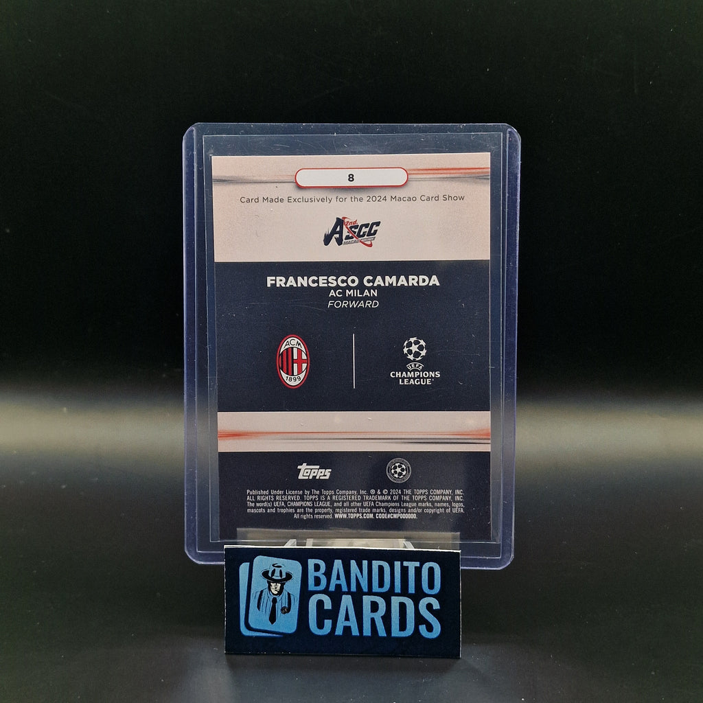 2023-24 Topps ASCC exclusive Francesco Camarda /50 - AC Milan