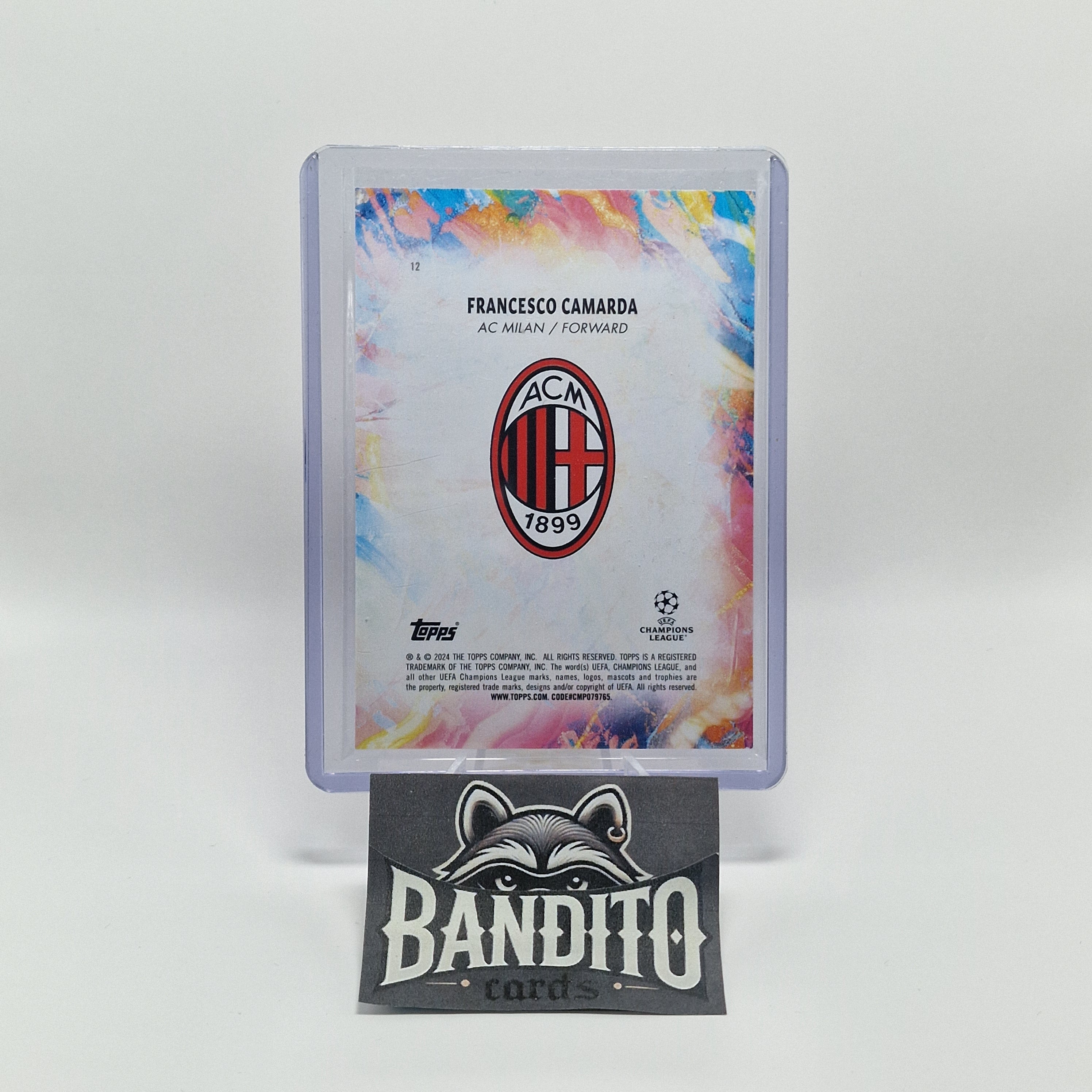 2023-24 Topps Inception Francesco Camarda RC - AC Milan