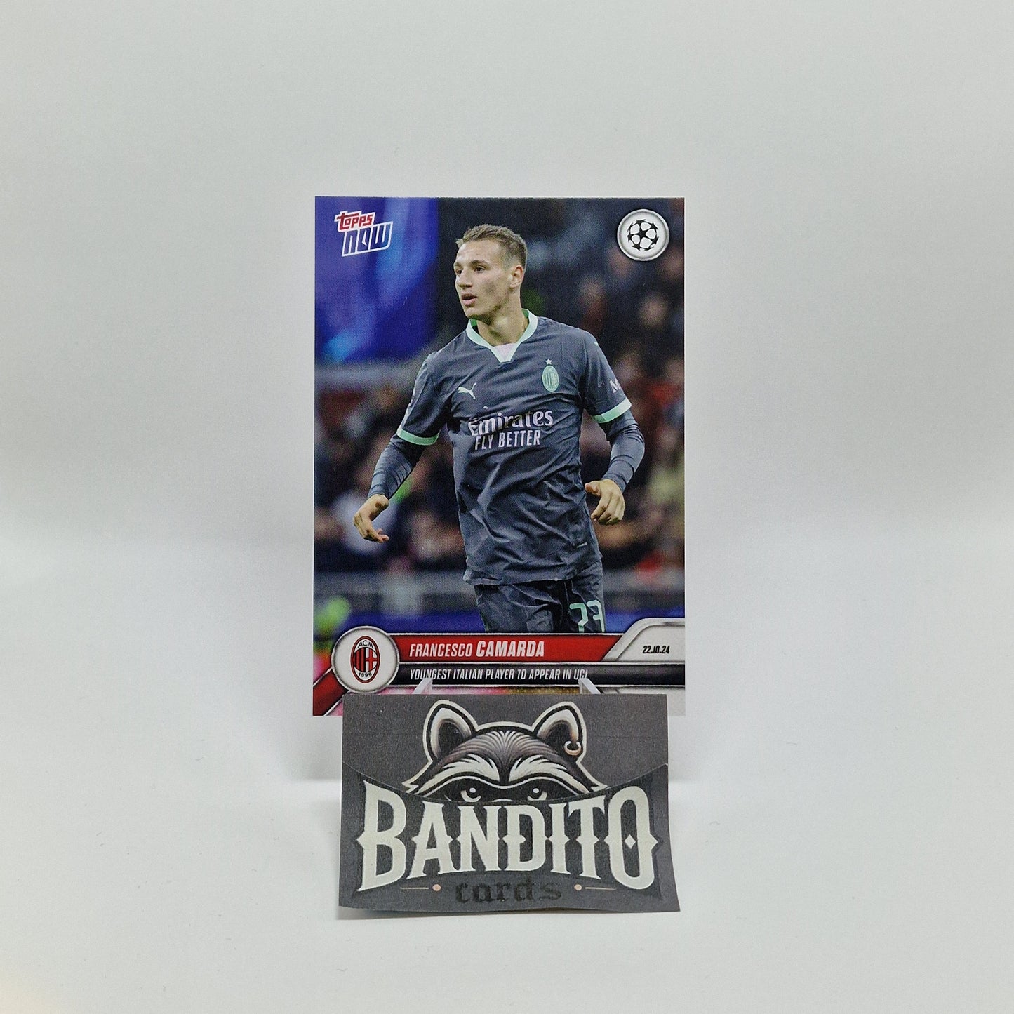 Topps now Francesco Camarda - AC Milan - Banditocards