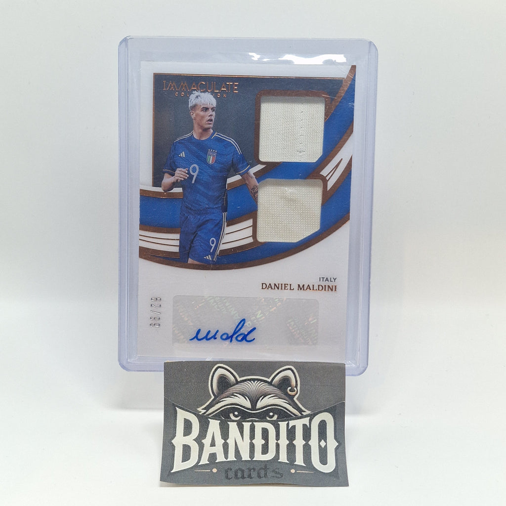 2022-23 Panini Immaculate Daniel Maldini patch auto /99 - Italy