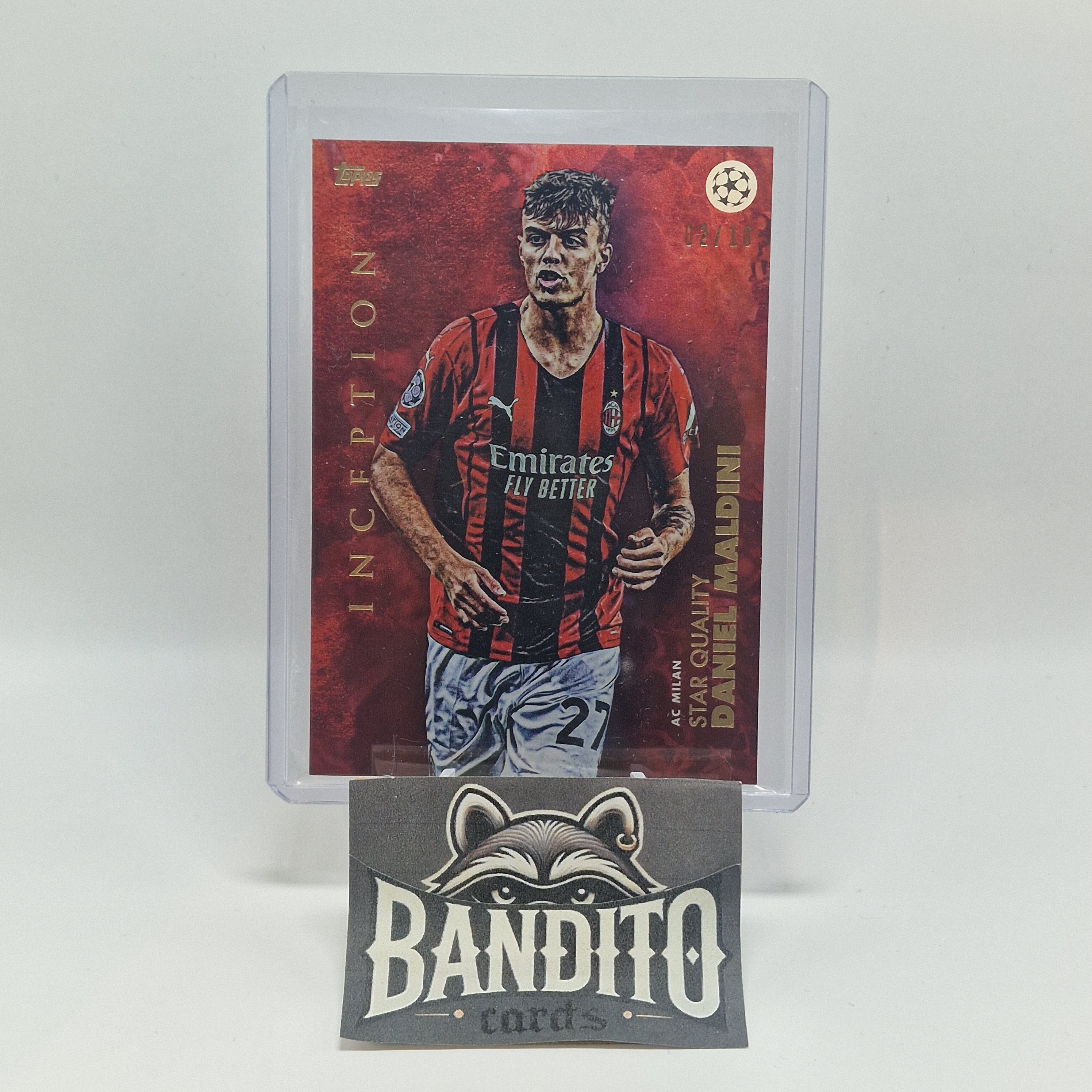 2021-22 Topps Inception Daniel Maldini auto /99 - AC Milan