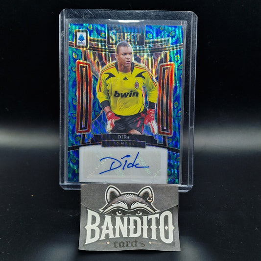 2023-24 Panini Select Serie A Dida auto peacock SSP - AC Milan