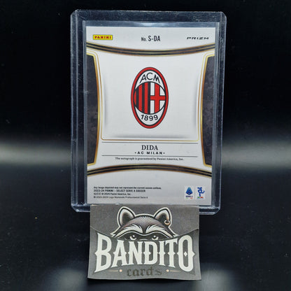 2023-24 Panini Select Serie A Dida auto peacock SSP - AC Milan