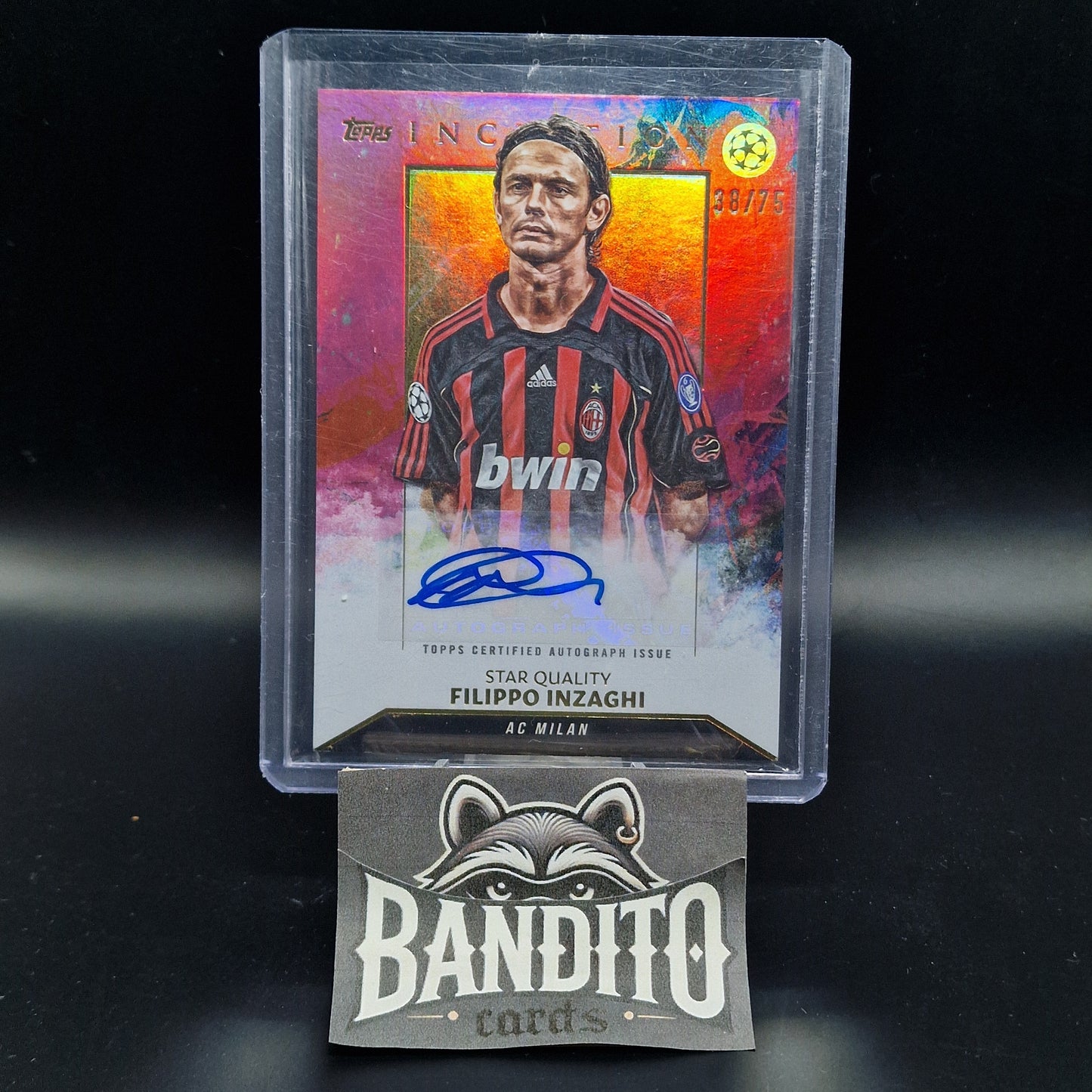 2023-24 Topps Inception Filippo Inzaghi auto /75 - AC Milan