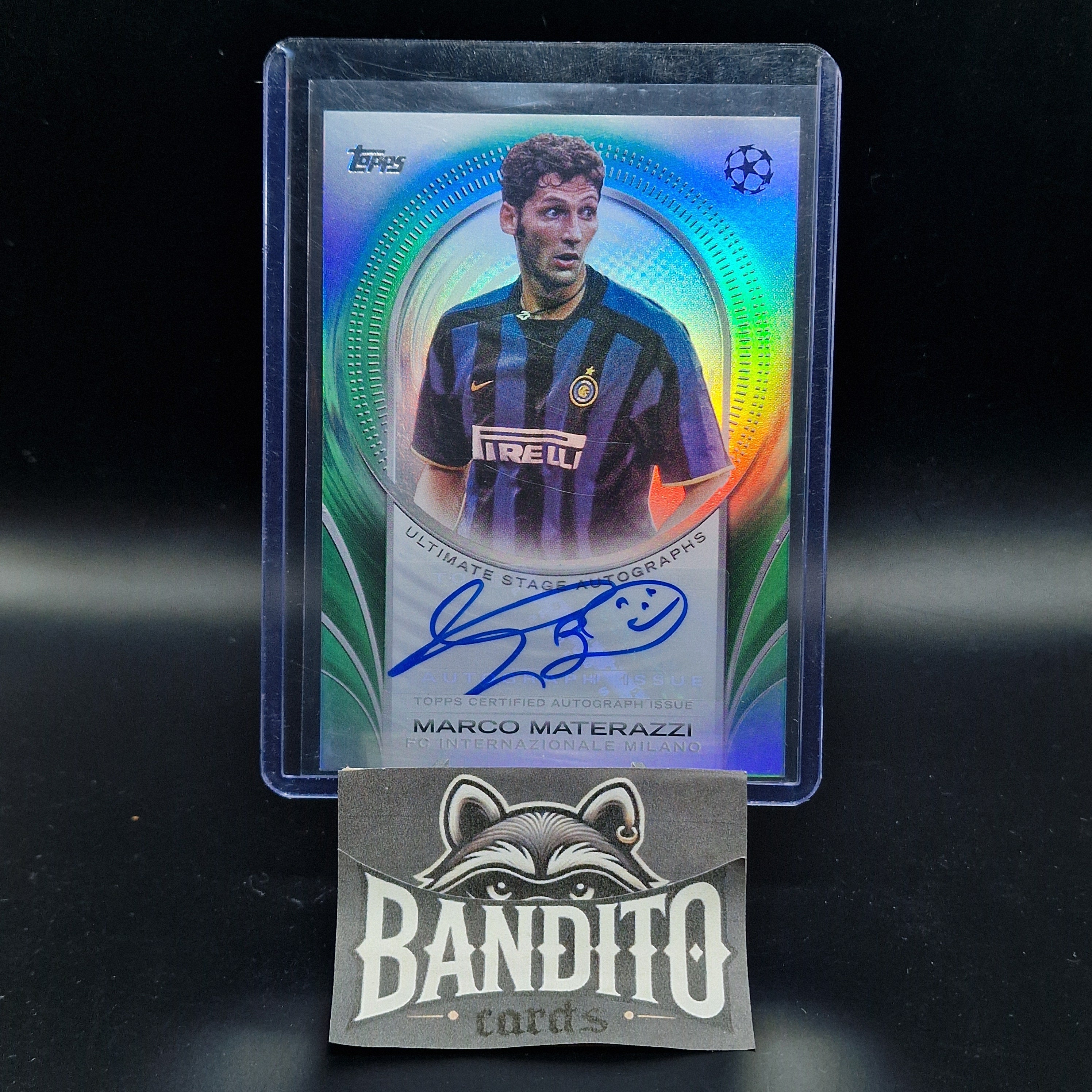 2024-25 Topps UCC Flagship Marco Materazzi Auto /99 Ultimate Stage - Inter