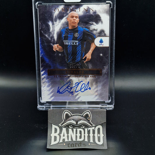 2022-23 Panini Chronicles Origins Ronaldo auto /89 - Inter