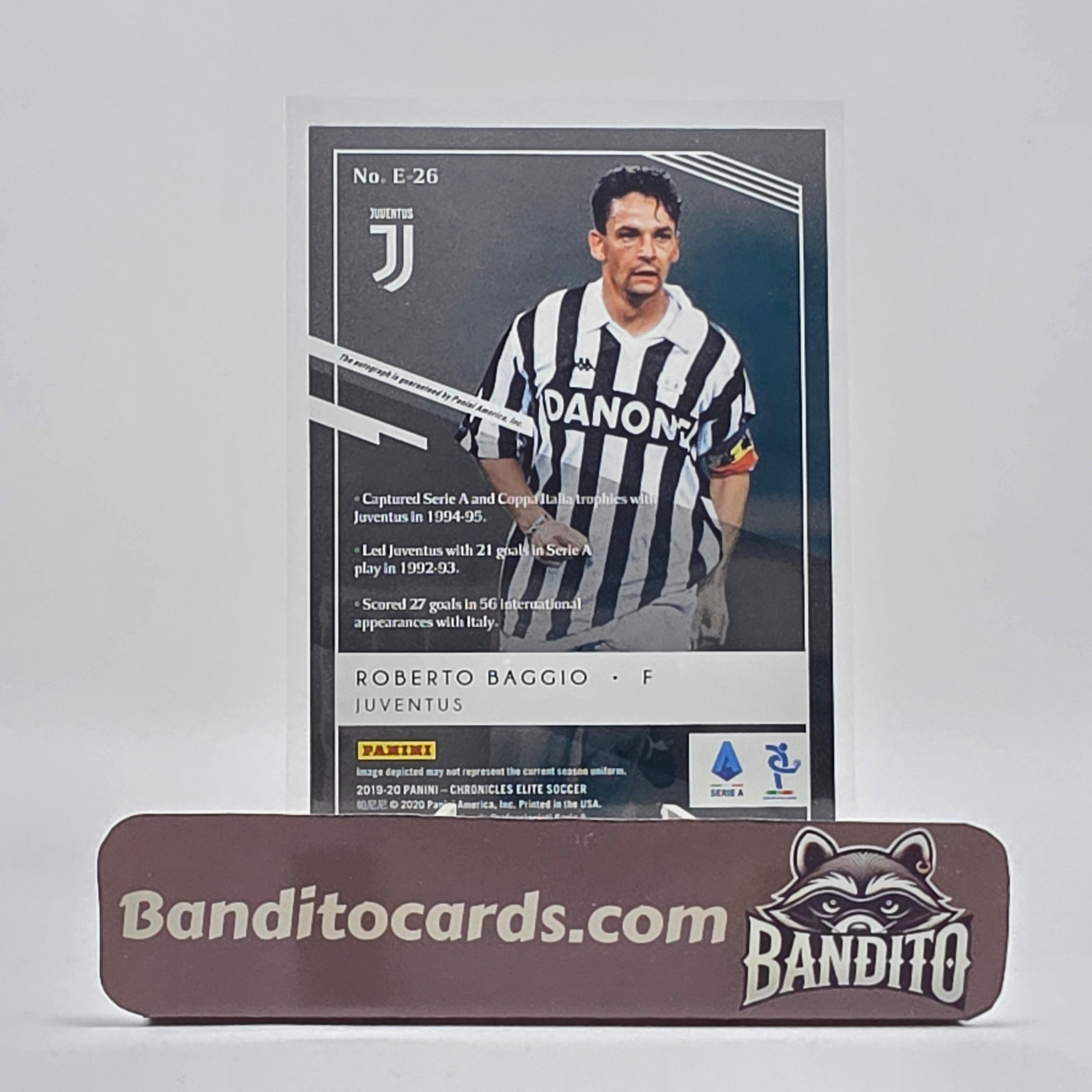 ☆2020 ROBERTO BAGGIO Panini IMMACULATE COLLECSION SOCCER INK AUTO