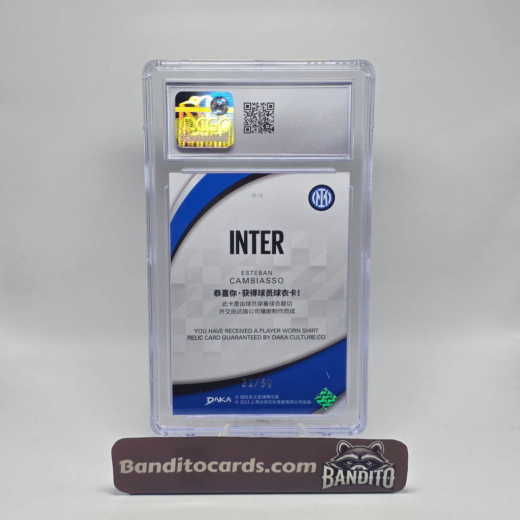 2023 Daka Inter Esteban Cambiasso patch /50