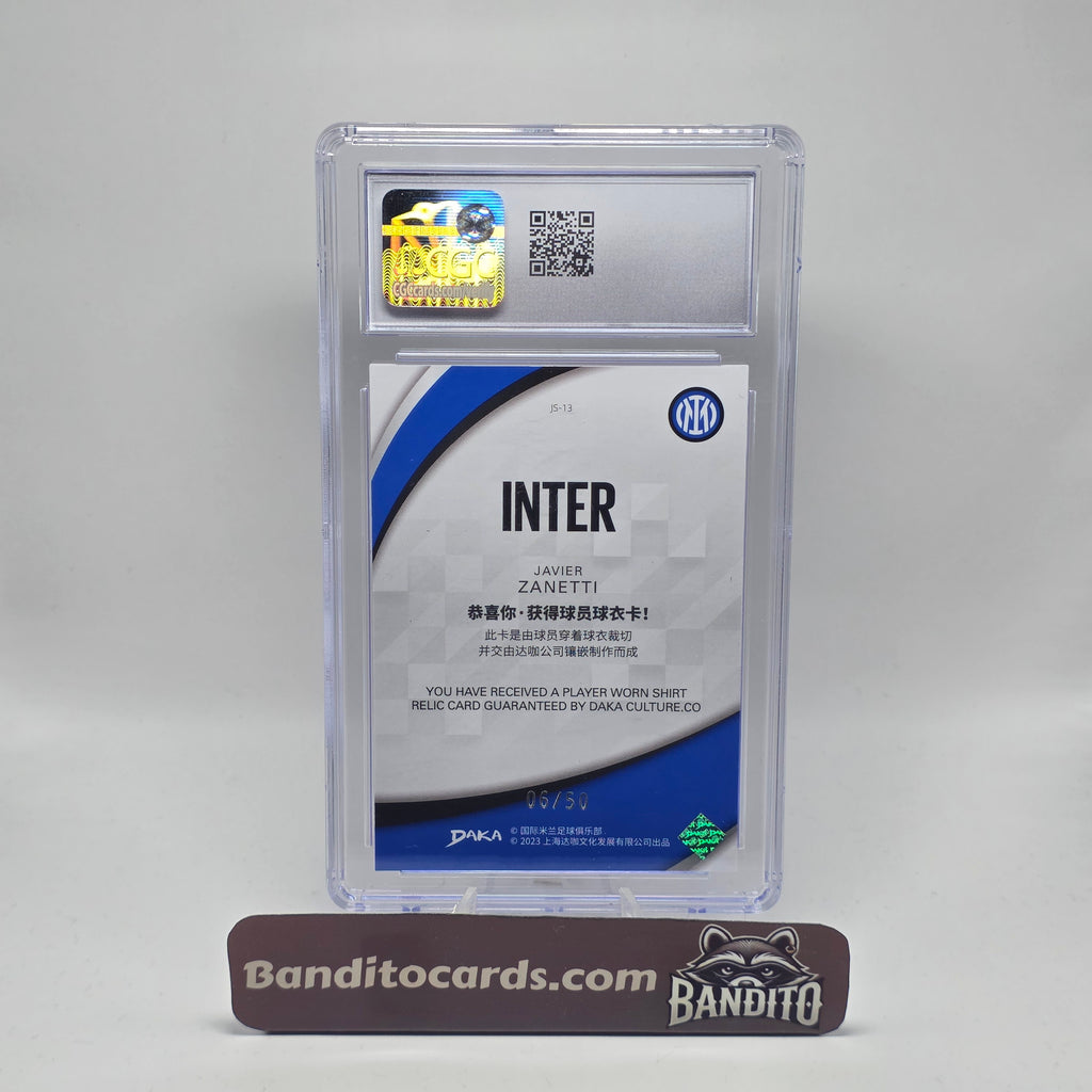2023 Daka Inter Javier Zanetti patch /50