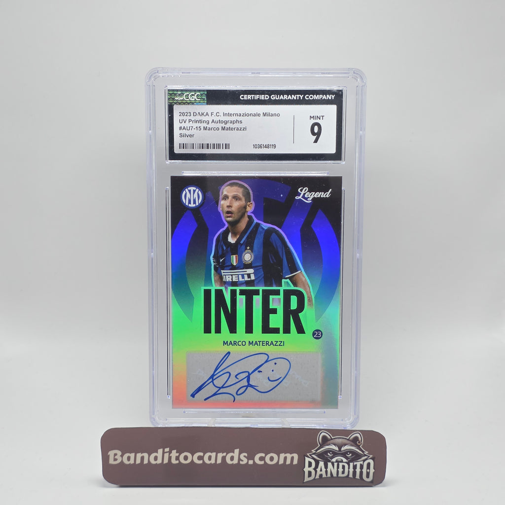 2023 Daka Inter Marco Materazzi auto /23 - CGC 9