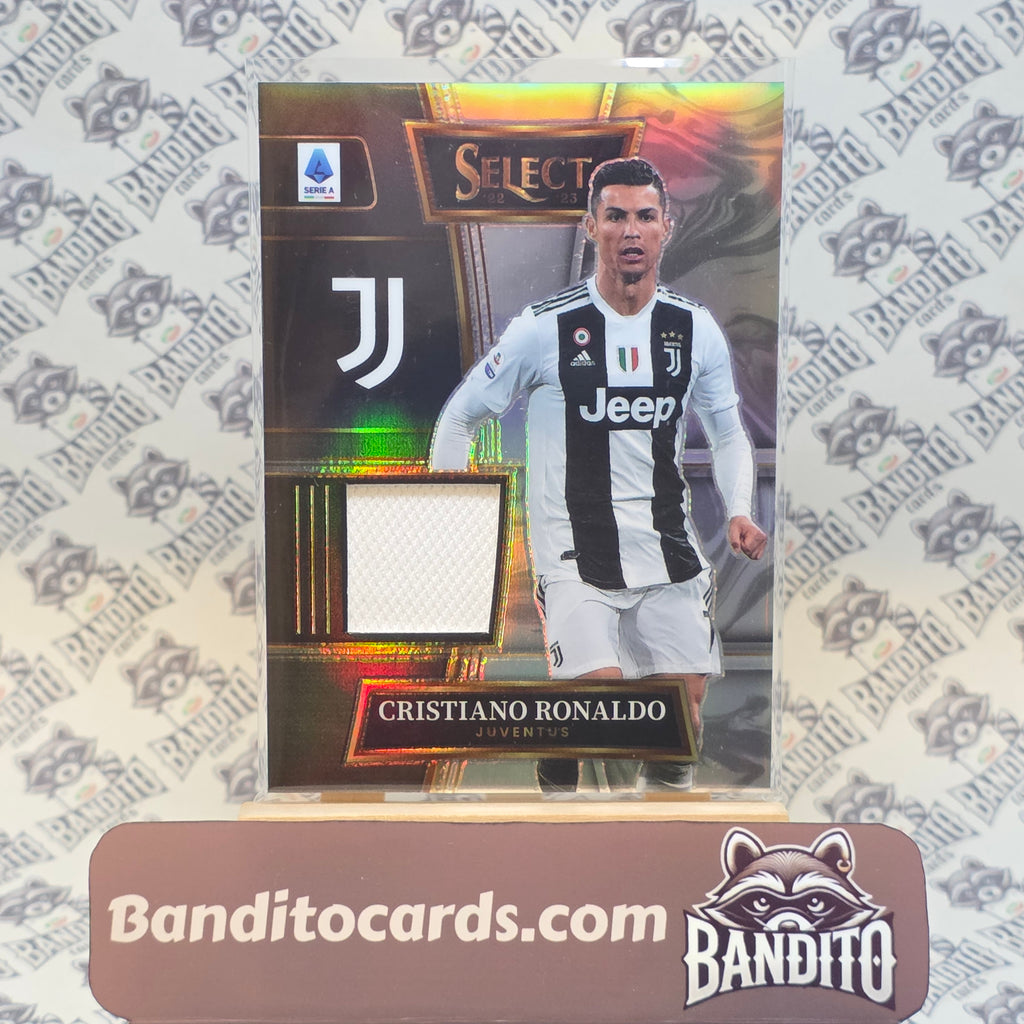 2022-23 Panini Select Serie A Cristiano Ronaldo Patch - Juventus
