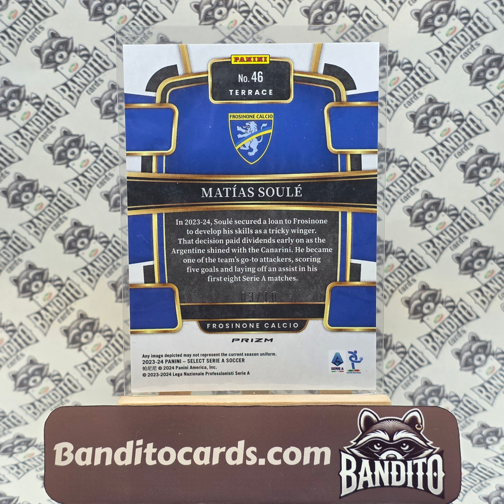 2023-24 Panini Select Serie A Matias Soule /10 - Frosinone