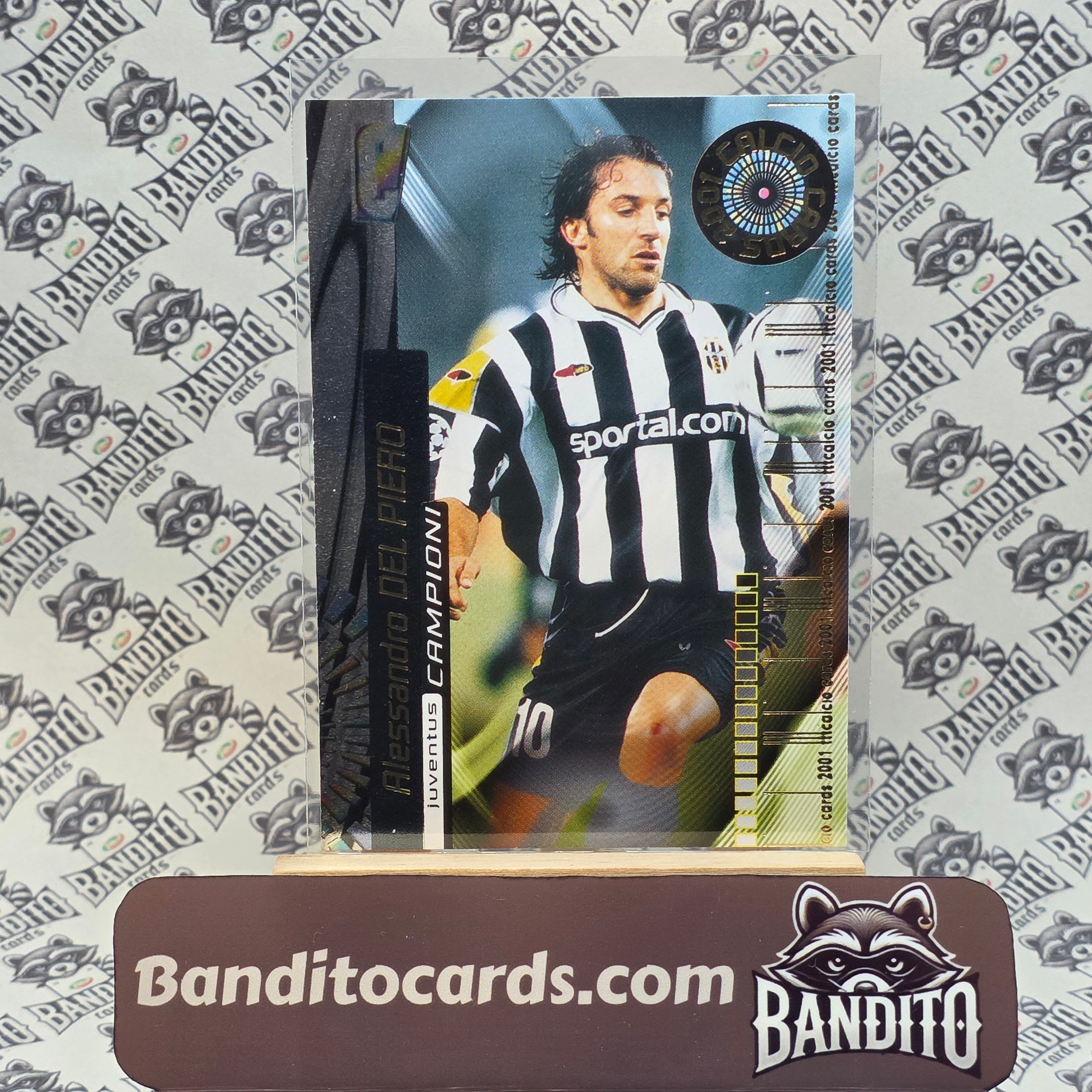 Panini Calcio Cards 2001 Alessandro Del Piero Campioni - Juventus