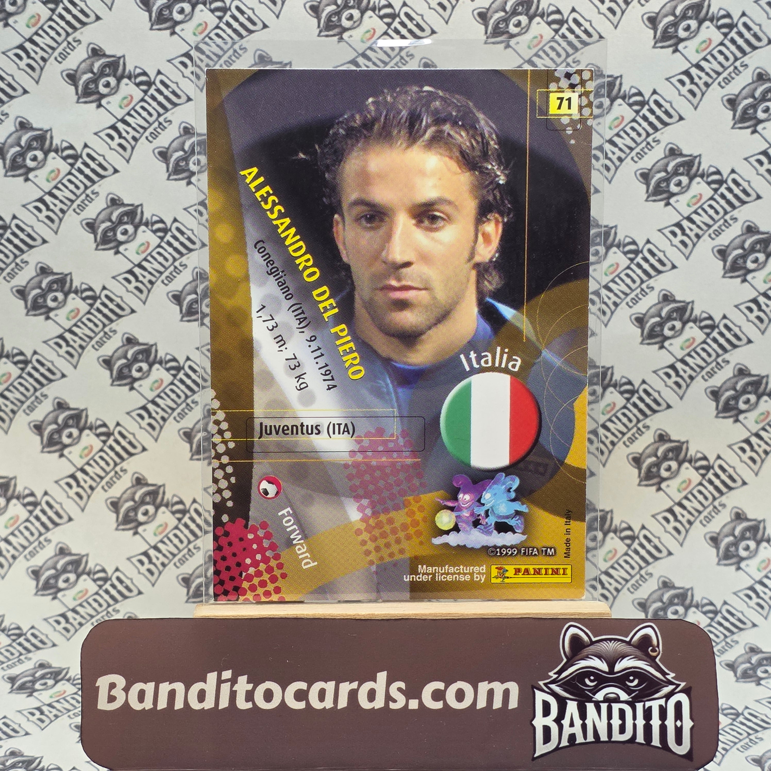 Panini World Cup 2002 Alessandro Del Piero - Italy