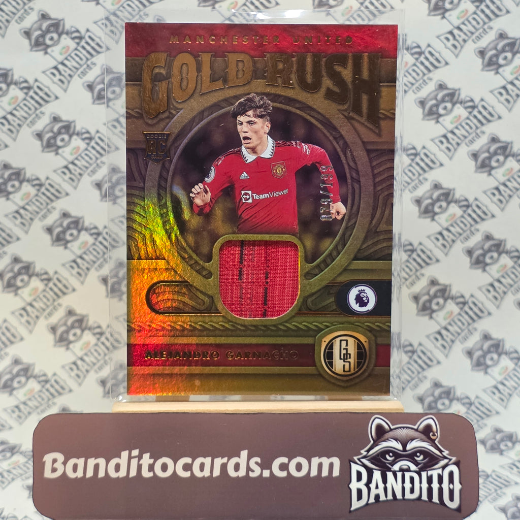 2022-23 Panini Chronicles Alejandro Garnacho RC patch /199 - Manchester United