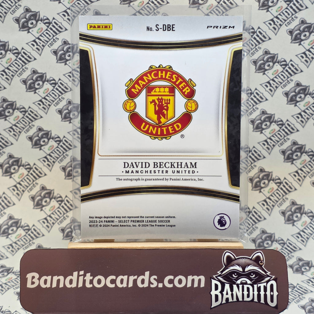 2023-24 Panini Select David Beckham auto - Manchester United