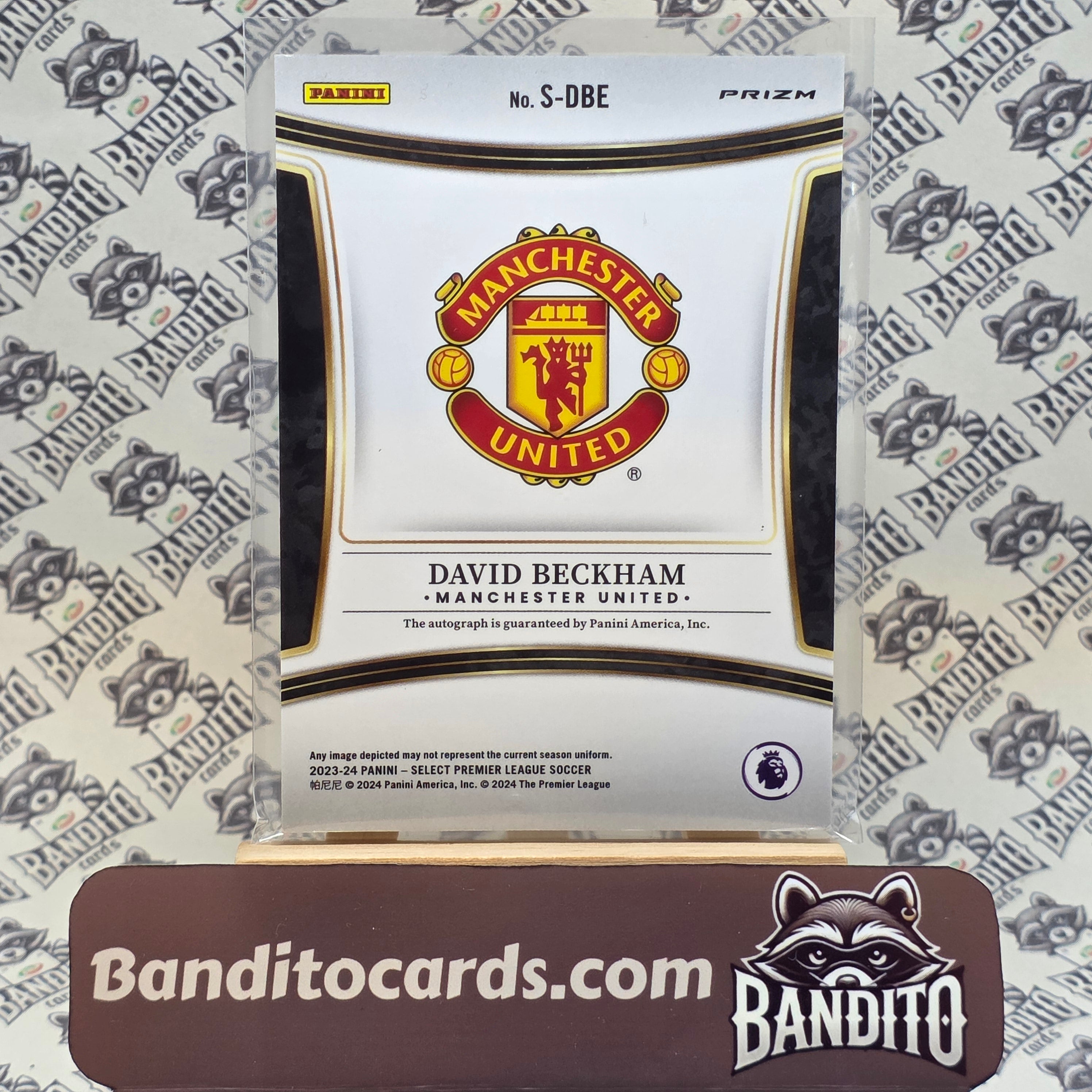 2023-24 Panini Select David Beckham auto - Manchester United