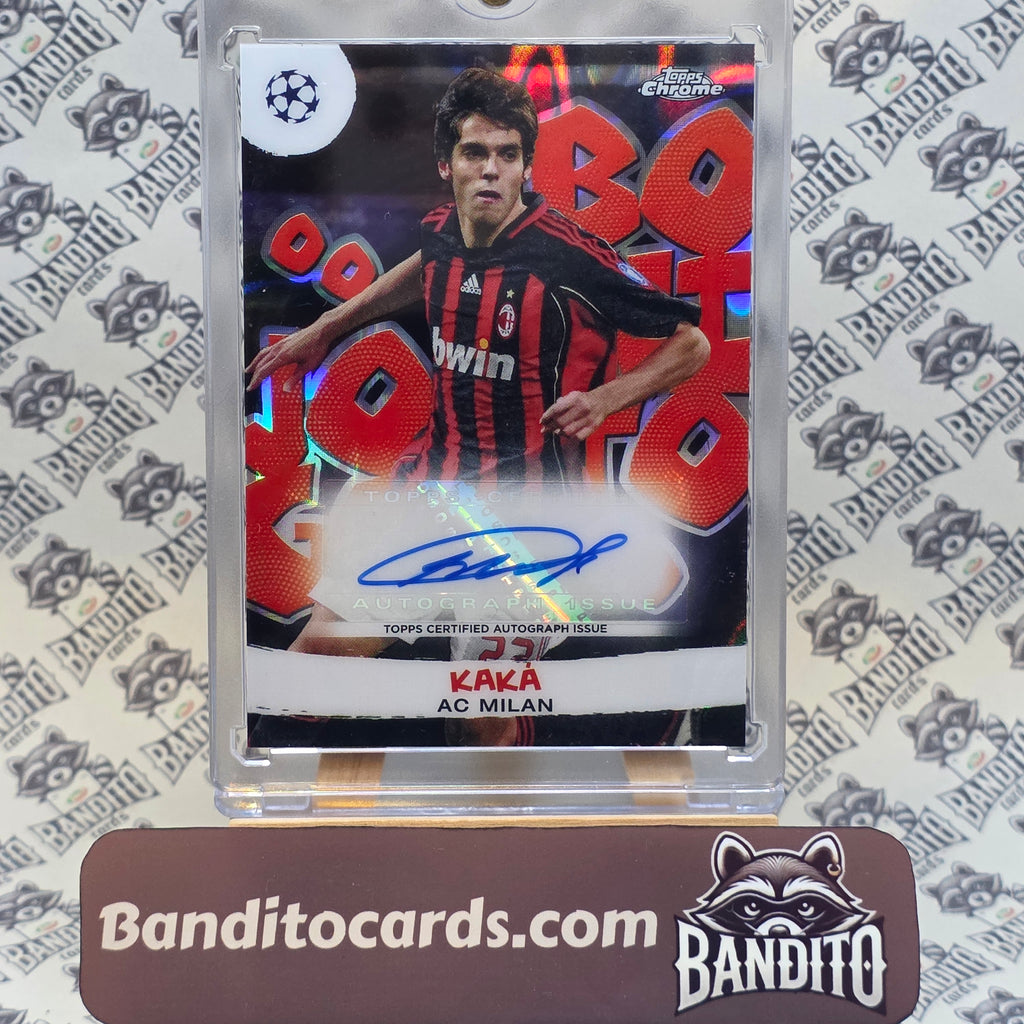 2023-24 Topps Chrome Kaka auto /99 Joga Bonito - AC Milan