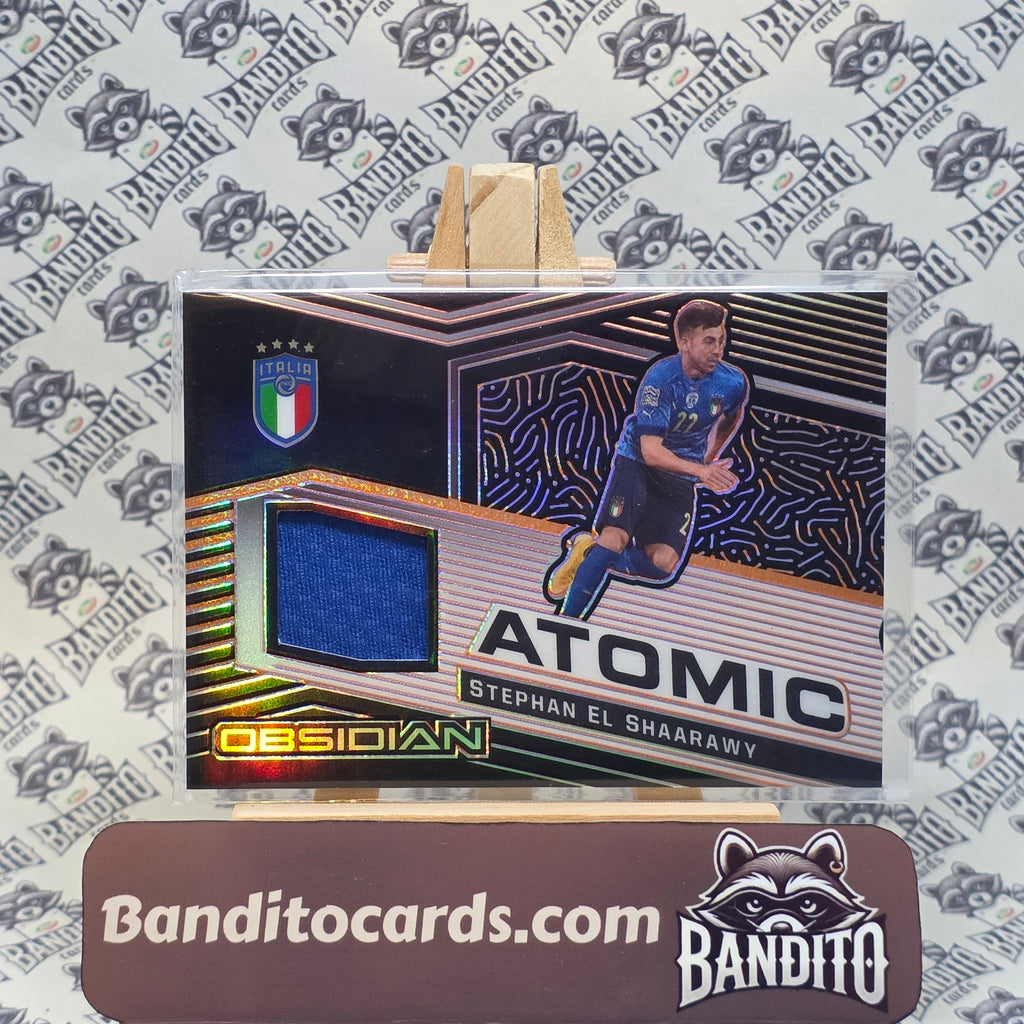 2020-21 Panini Obsidian Stephan El Shaarawy patch /50 - Italy