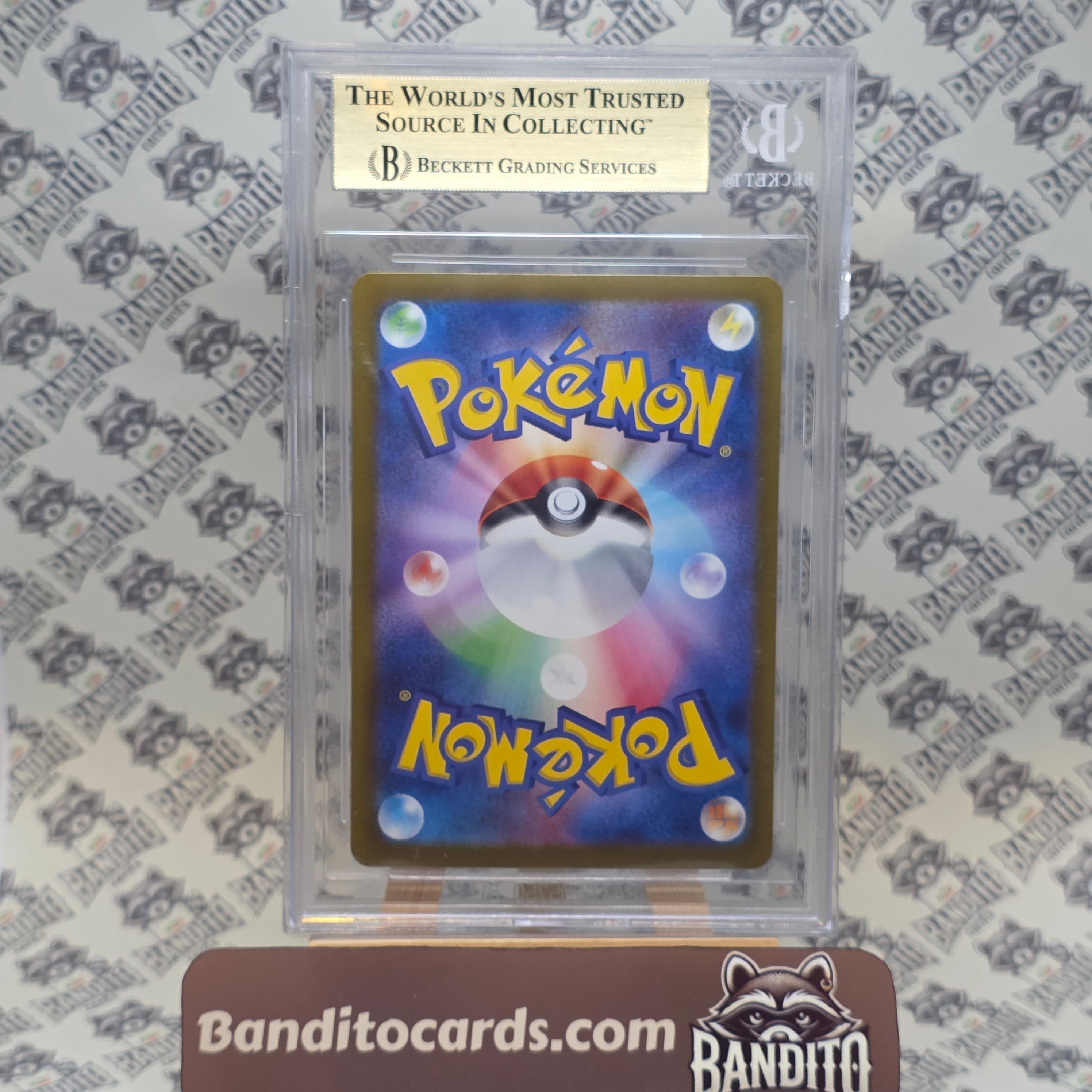 Pokémon Glaceon Ex SAR sv8a 206 JP - PSA 10