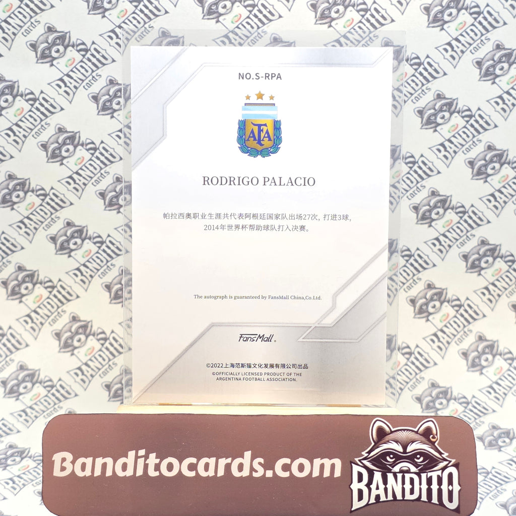 Fansmall Argentina Rodrigo Palacio auto