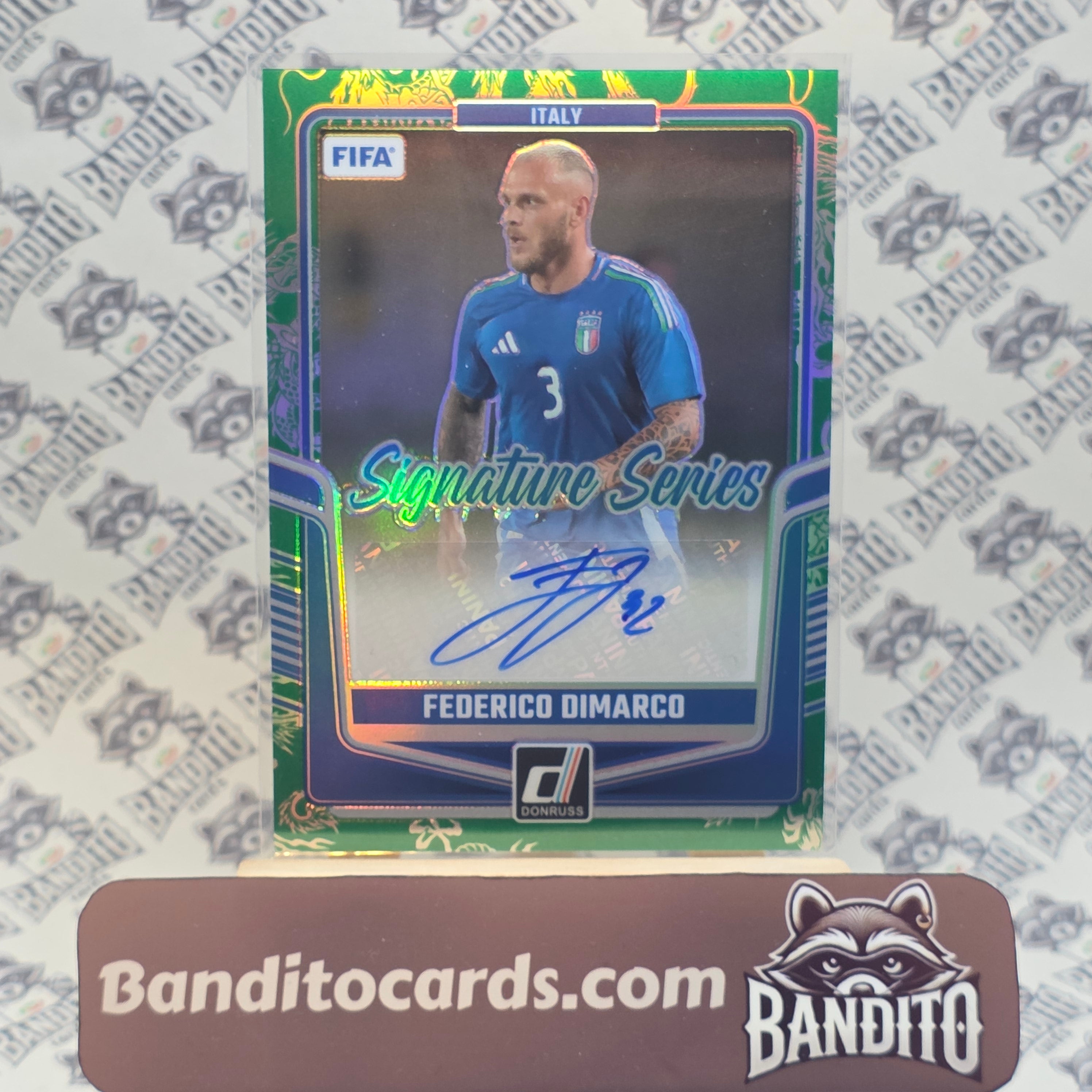 2024-25 Panini Donruss Federico Dimarco auto /99 - Italy