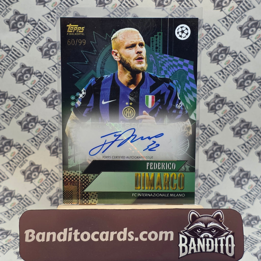 2024-25 Topps Gold Federico Dimarco  auto /99 - Inter