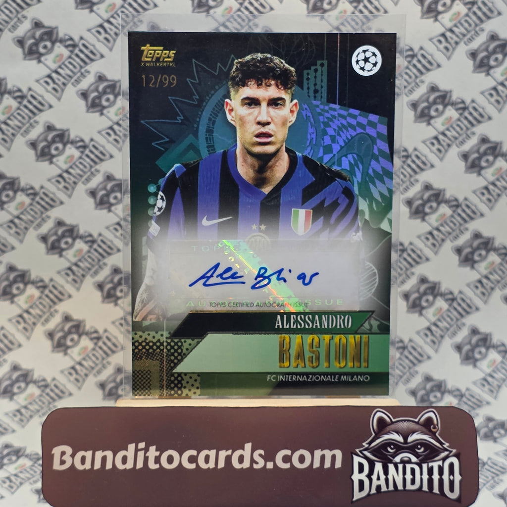 2024-25 Topps Gold Alessandro Bastoni auto /99 - Inter