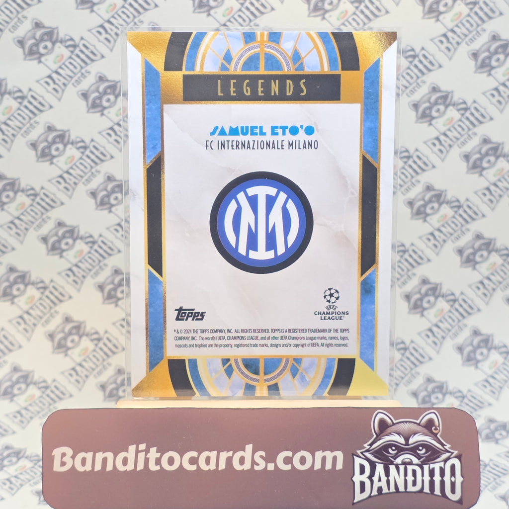 2024-25 Topps Deco Samuel Eto'o Auto / 49 - Inter