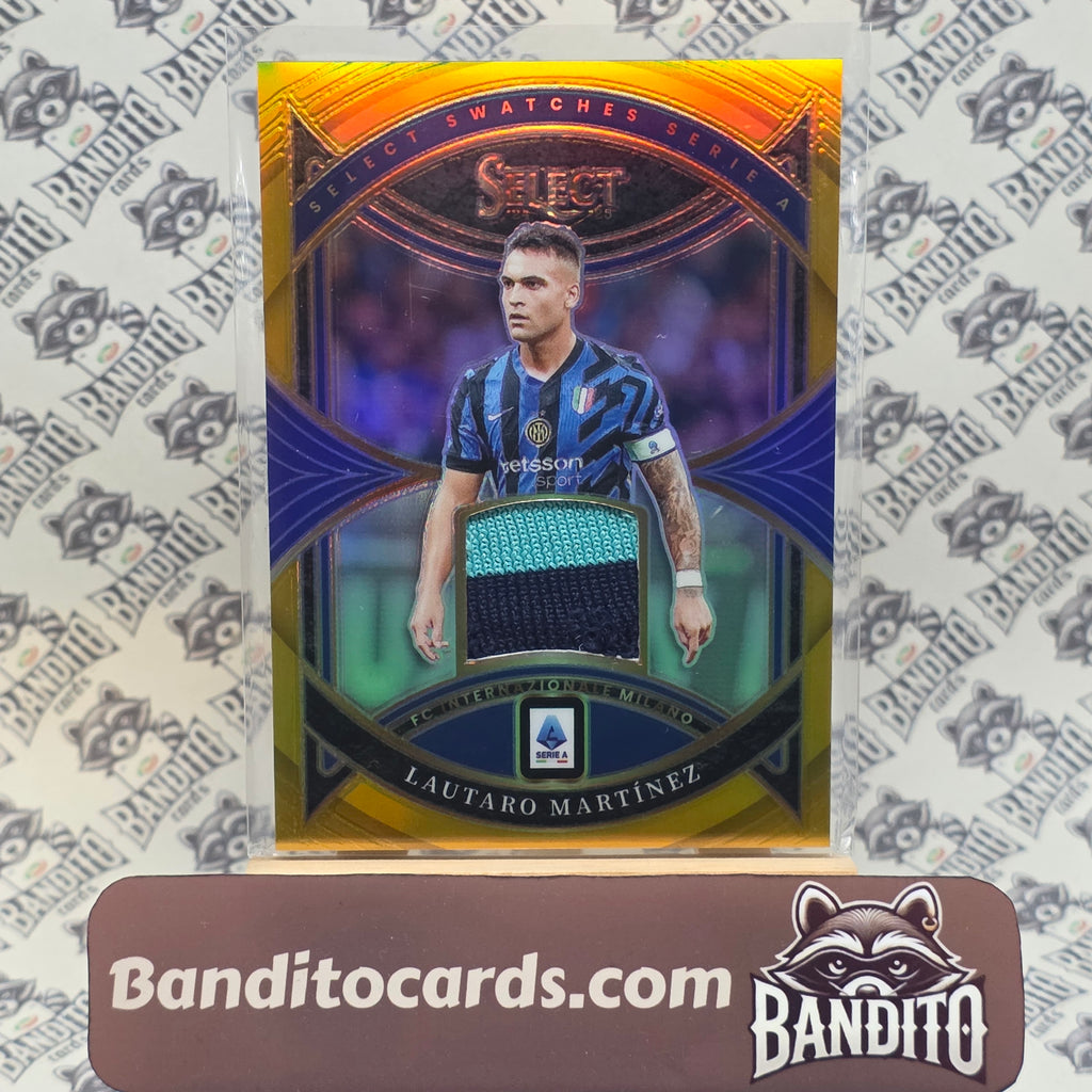 2024-25 Panini Select Serie A Lautaro Martinez patch /3 - Inter