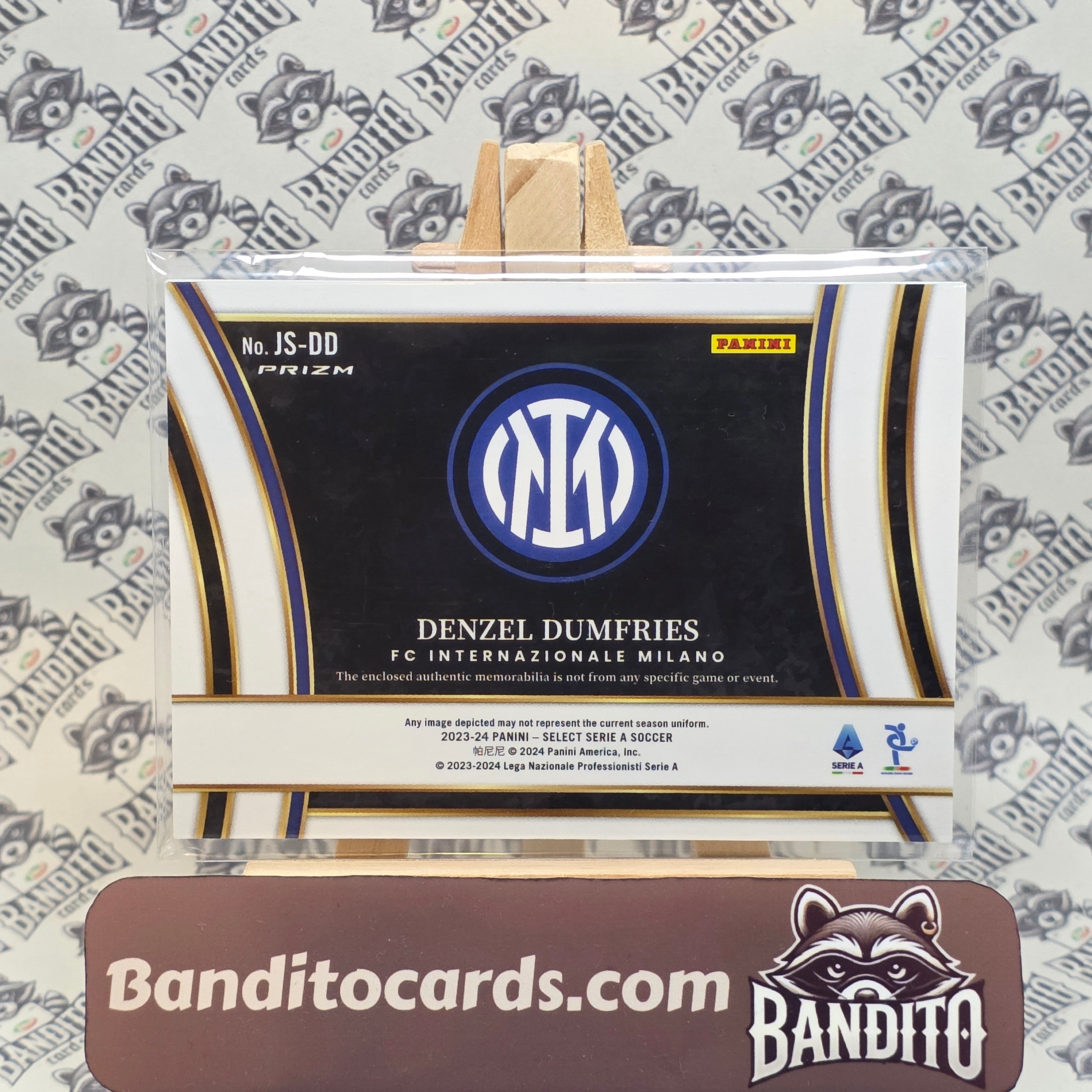 2023-24 Panini Select Denzel Dumfries Jumbo patch - Inter